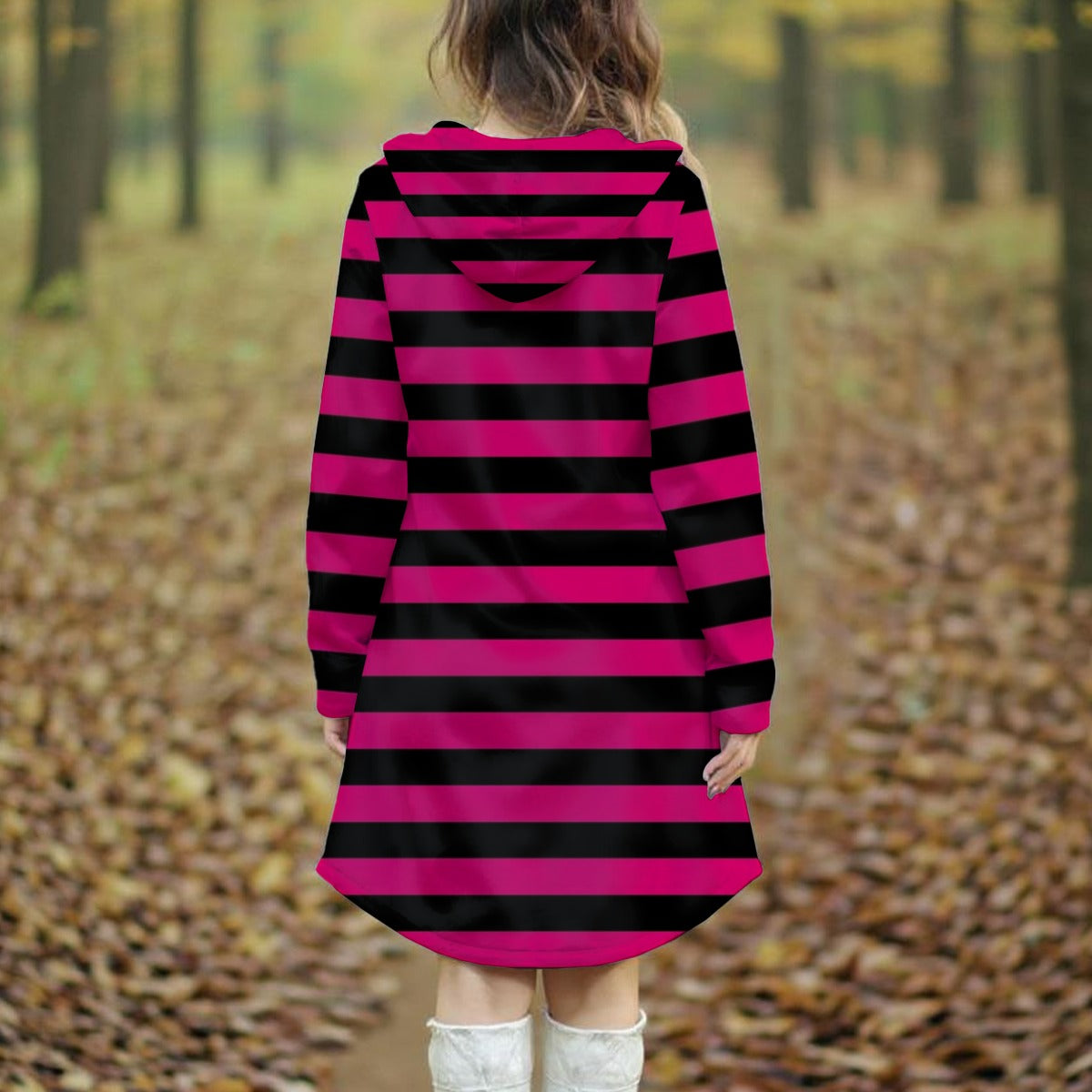 Exclusive Designed - Women's Long Hooded Dress