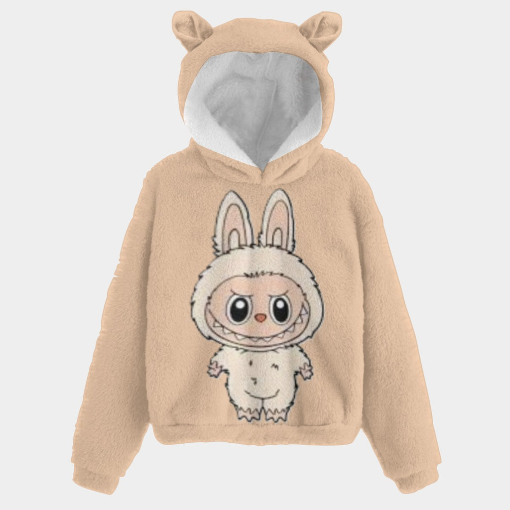 🧸Labubu SnugglePop Hoodie – Cute, Cozy & Ear-Resistible