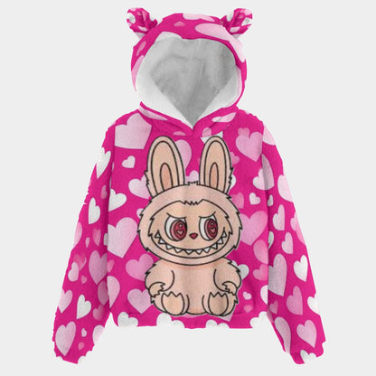 🧸Labubu SnugglePop™ Hoodie – Cute, Cozy & Ear-Resistible