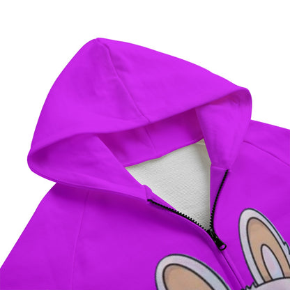 Exclusive Unisex Labubu Kid's Zip Sweatshirt Hoodie