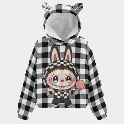 🧸Labubu SnugglePop Hoodie – Cute, Cozy & Ear-Resistible