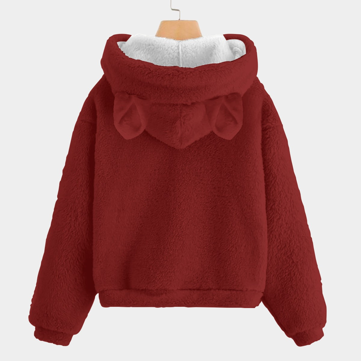 🐻✨Labubu Christmas Bear-Ears Hoodie – Ultra-Soft Borg Fleece BOGO Special!