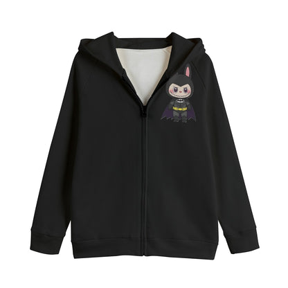 LABUBU HOODED SWEATER JACKETS - KIDS SWEATER JACKET