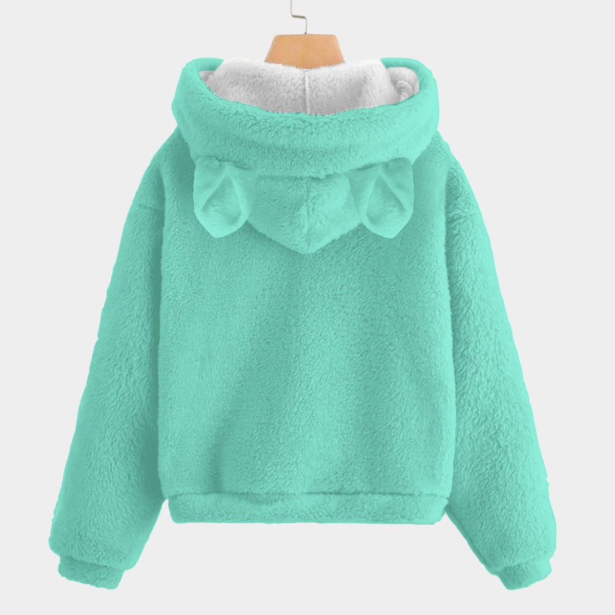 🐻✨Labubu Christmas Bear-Ears Hoodie – Ultra-Soft Borg Fleece BOGO Special!