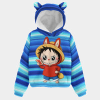 🧸 Title: Labubu SnugglePop™ Hoodie – Cute, Cozy & Ear-Resistible