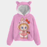 🧸Labubu SnugglePop™ Hoodie – Cute, Cozy & Ear-Resistible