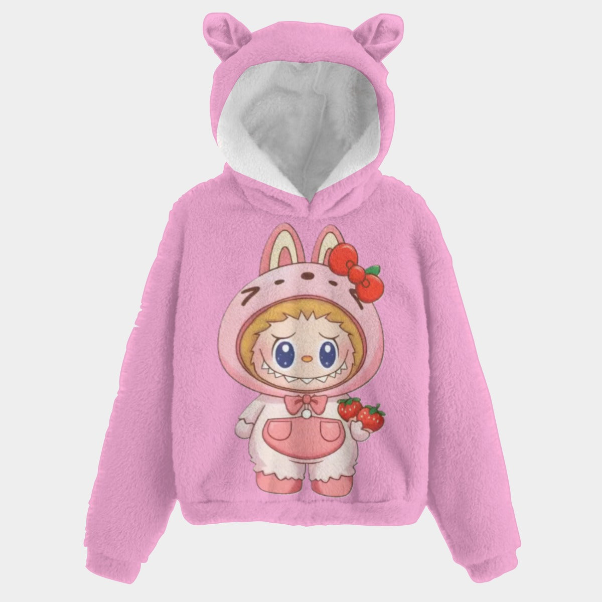 🧸Labubu SnugglePop™ Hoodie – Cute, Cozy & Ear-Resistible