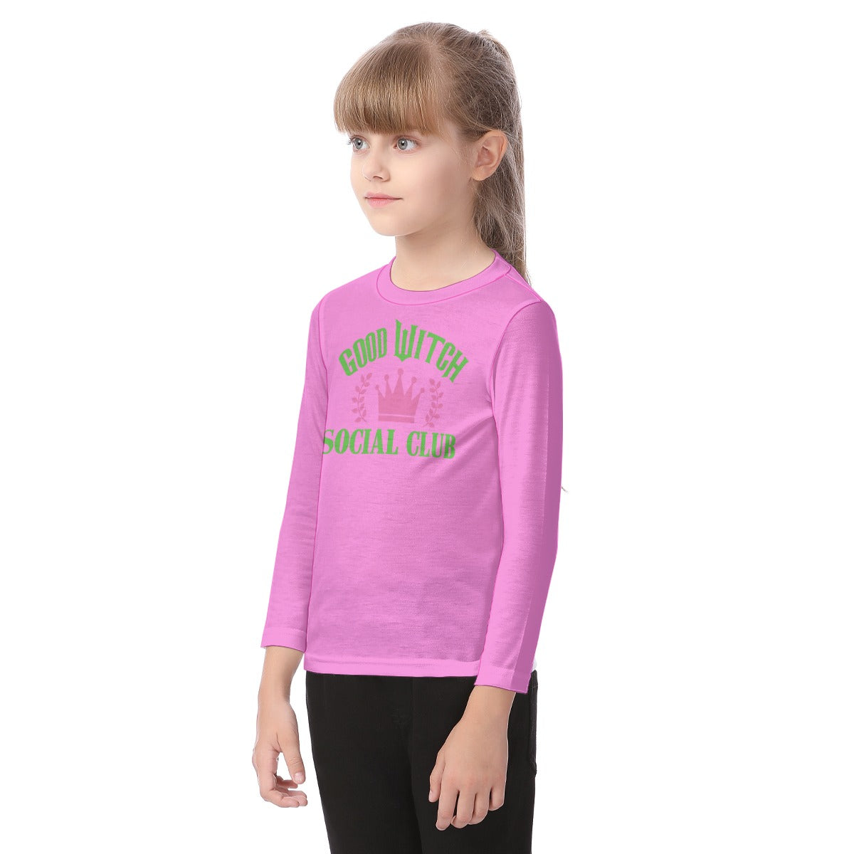 KID'S EXCLUSIVE WICKED SOCIAL CLUB LONGSLEEVE  Pink