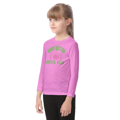 KID'S EXCLUSIVE WICKED SOCIAL CLUB LONGSLEEVE  Pink