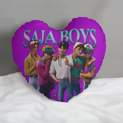 💜⚔️ Viral KPOP Demon Hunters™ Heart‑Shaped Pillow — Soft, Aesthetic & Full of Fandom Energy