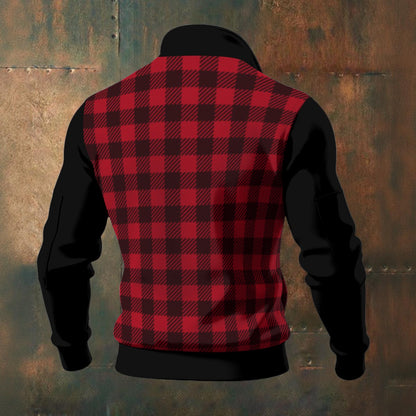 🧊“FrostFlex™ Knit Fleece — Built for Bold” Men's Fleece Zip Jacket