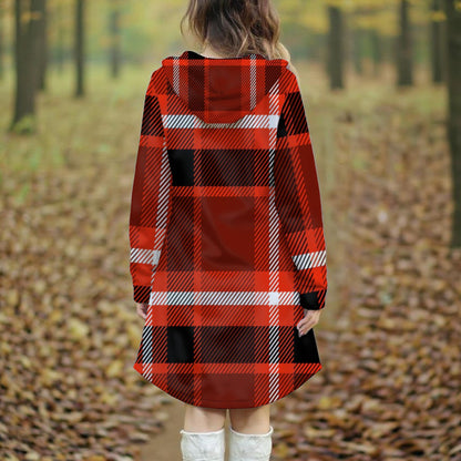 Exclusive Designed - Women's Long Hooded Dress