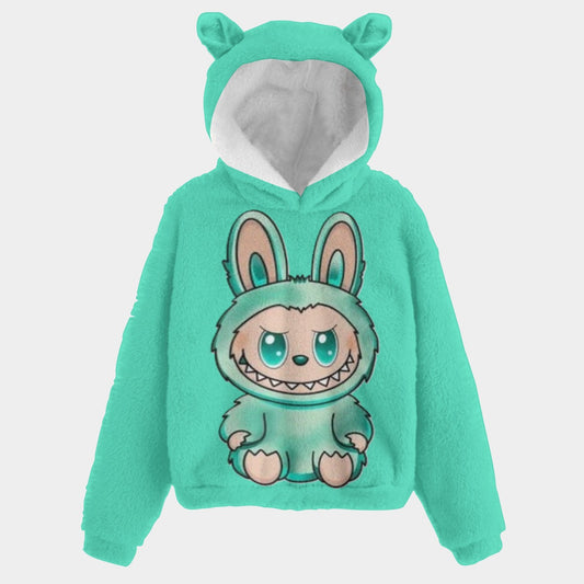 🧸Labubu SnugglePop™ Hoodie – Cute, Cozy & Ear-Resistible