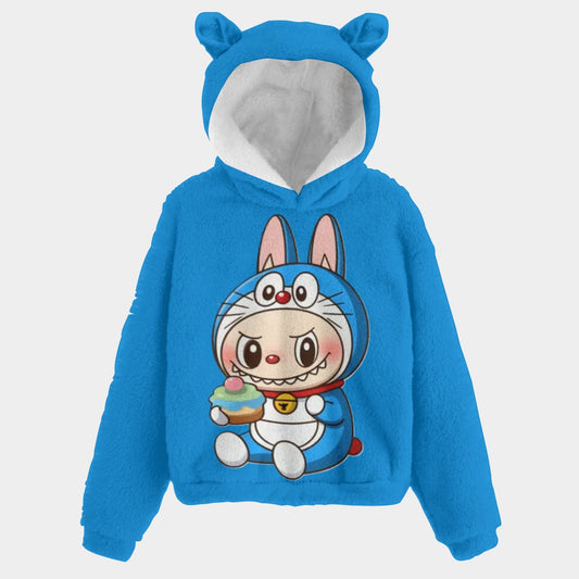 🧸Labubu Bluey SnugglePop™ Hoodie – Cute, Cozy & Ear-Resistible