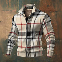 🧊“FrostFlex™ Knit Fleece — Built for Bold” Men's Fleece Zip Jacket - Exclusive Design