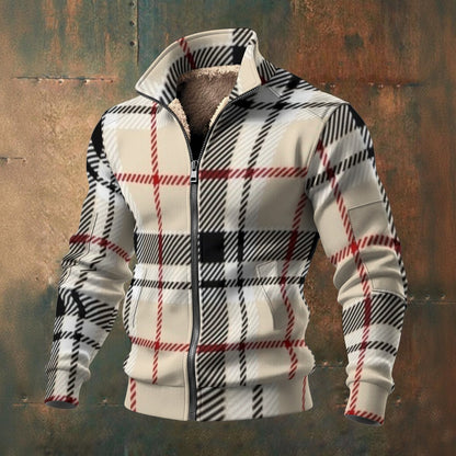 🧊“FrostFlex™ Knit Fleece — Built for Bold” Men's Fleece Zip Jacket - Exclusive Design