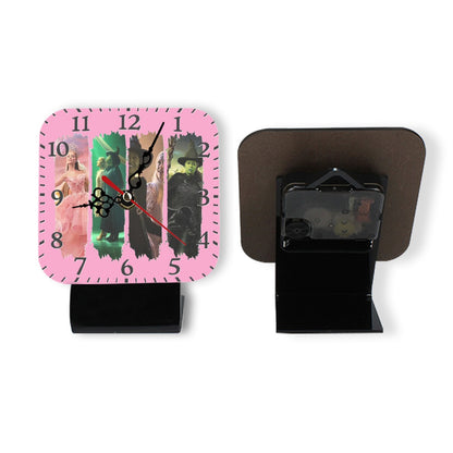 Exclusive Wicked Square Wood Clock