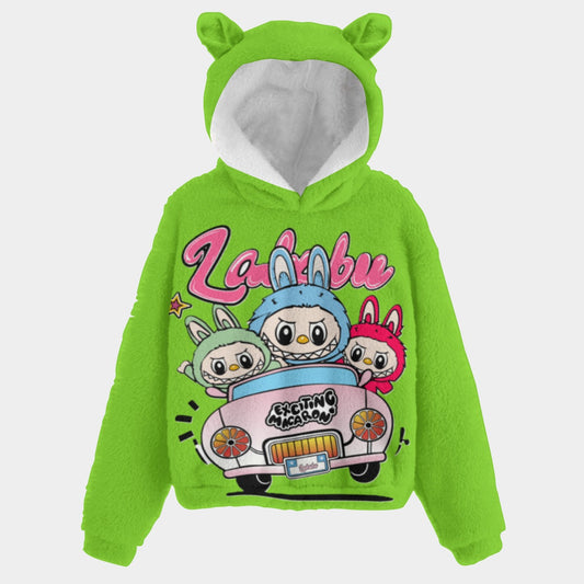 🧸Labubu SnugglePop™ Hoodie – Cute, Cozy & Ear-Resistible