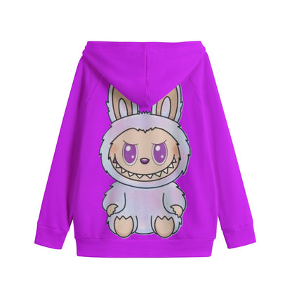 Exclusive Unisex Labubu Kid's Zip Sweatshirt Hoodie