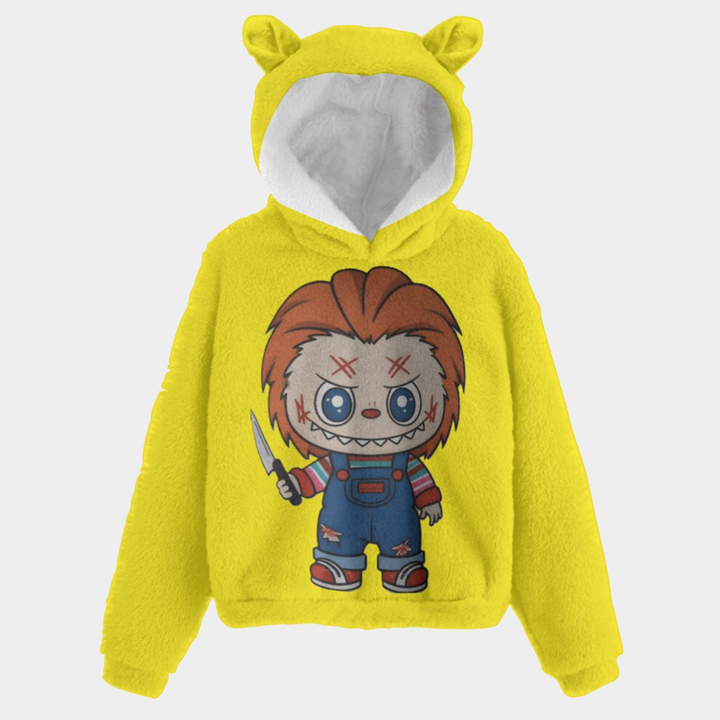 🧸Labubu SnugglePop™ Hoodie – Cute, Cozy & Ear-Resistible