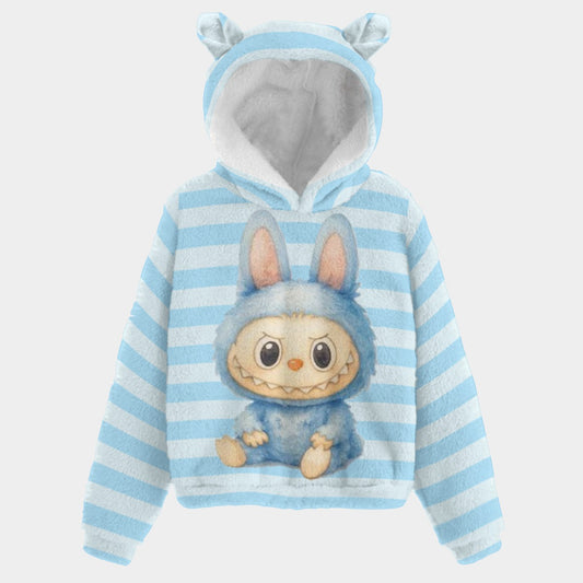 🧸 Title: Labubu SnugglePop™ Hoodie – Cute, Cozy & Ear-Resistible