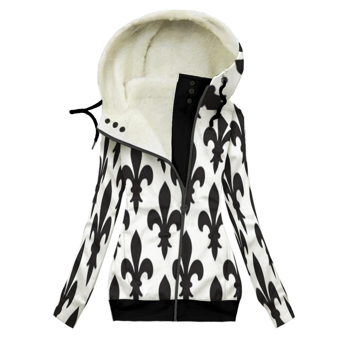 New and Exclusive Limited Edition Women's Long Jacket With Fleece Lining