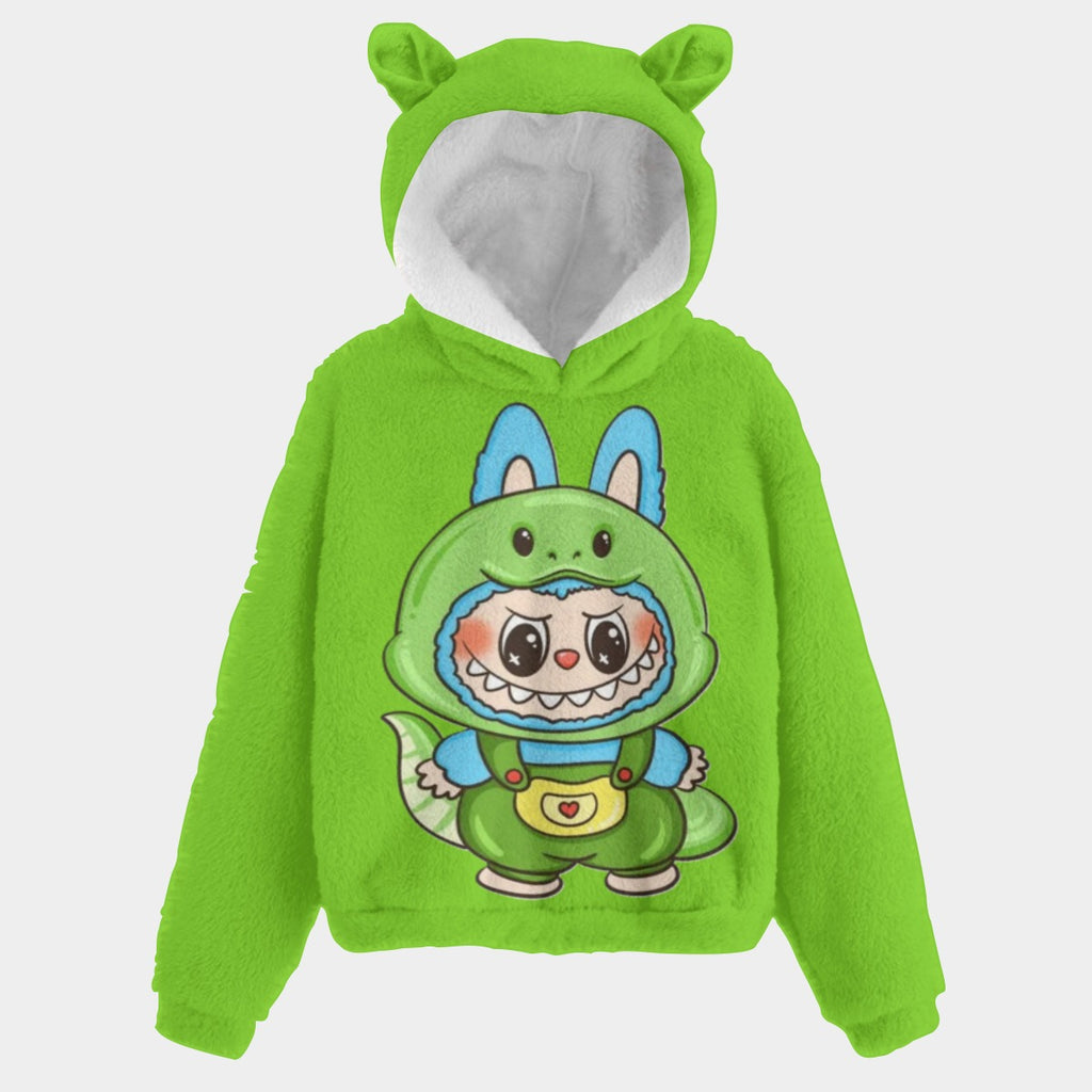 🧸Labubu SnugglePop™ Hoodie – Cute, Cozy & Ear-Resistible