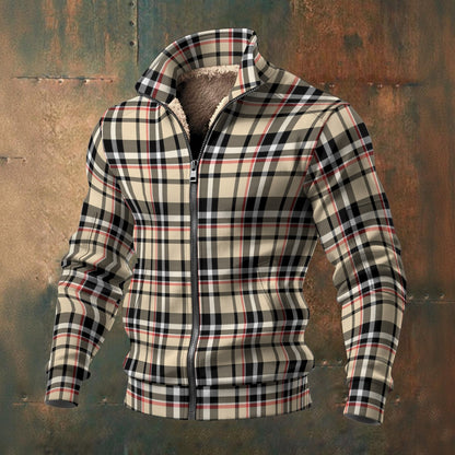 🧊“FrostFlex™ Knit Fleece — Built for Bold” Men's Fleece Zip Jacket