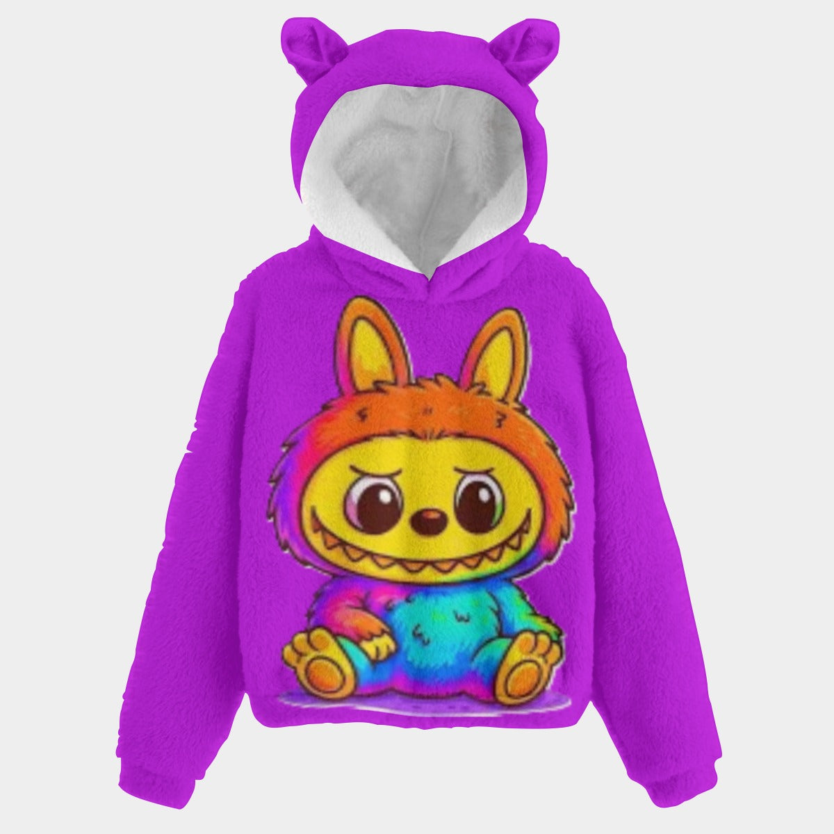 🧸Labubu SnugglePop™ Hoodie – Cute, Cozy & Ear-Resistible