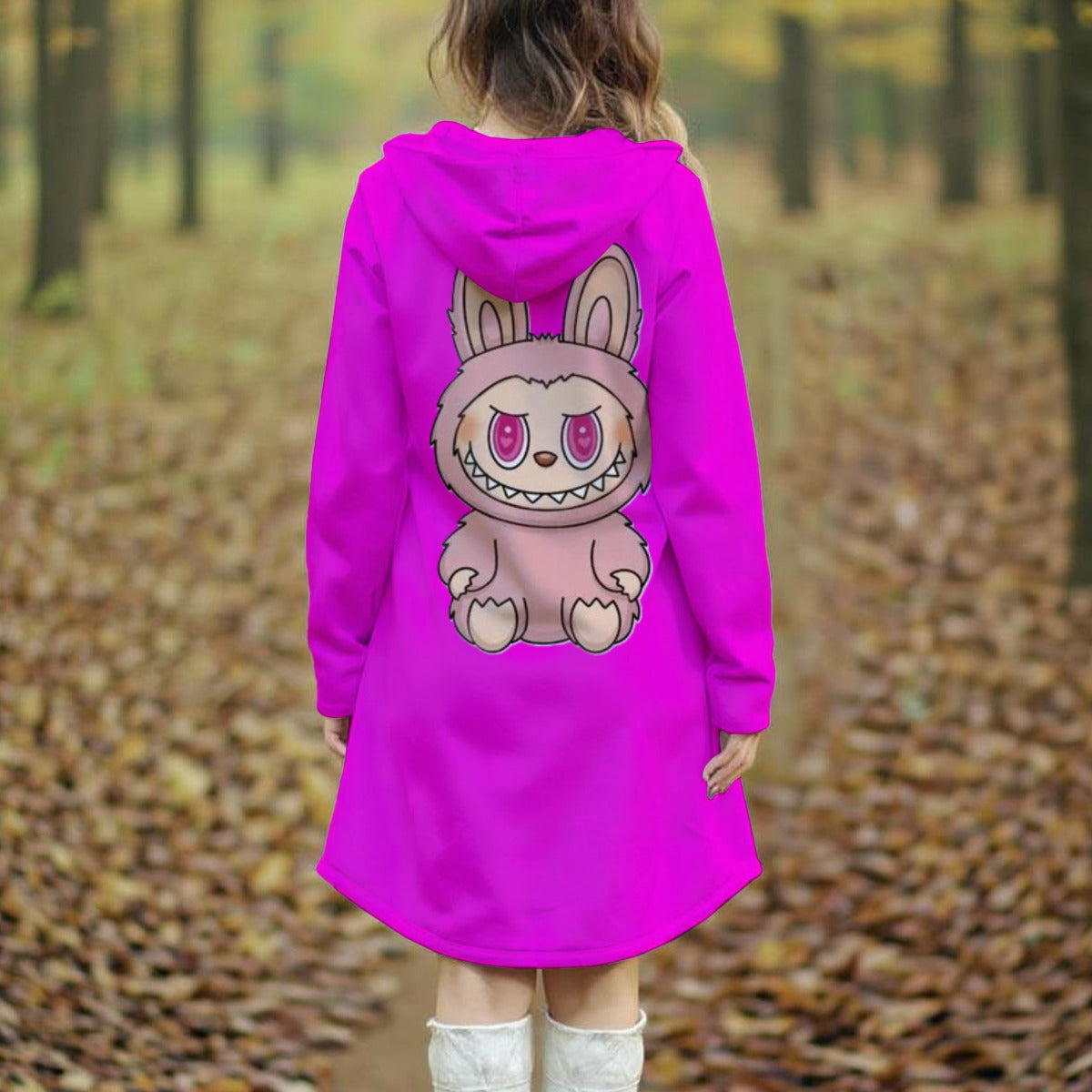 Exclusive Designed - Women's Long Hooded Dress