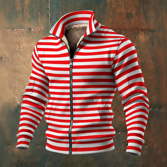 🧊“FrostFlex™ Knit Fleece — Built for Bold” - Men's Fleece Zip Jacket - Exclusive