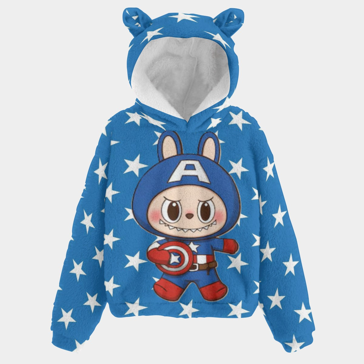 🧸Labubu SnugglePop™ Hoodie – Cute, Cozy & Ear-Resistible