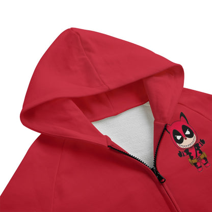 Exclusive Unisex Labubu Kid's Zip Sweatshirt Hoodie