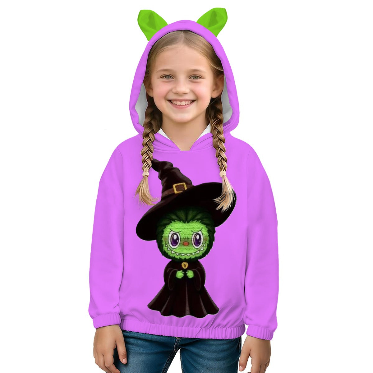 NEW & EXCLUSIVE - Kid's Labubu Sweatshirt Hoodies -WICKED