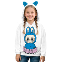 LABUBU HOODED SWEATSHIRT - KIDS SWEATSHIRT HOODIE