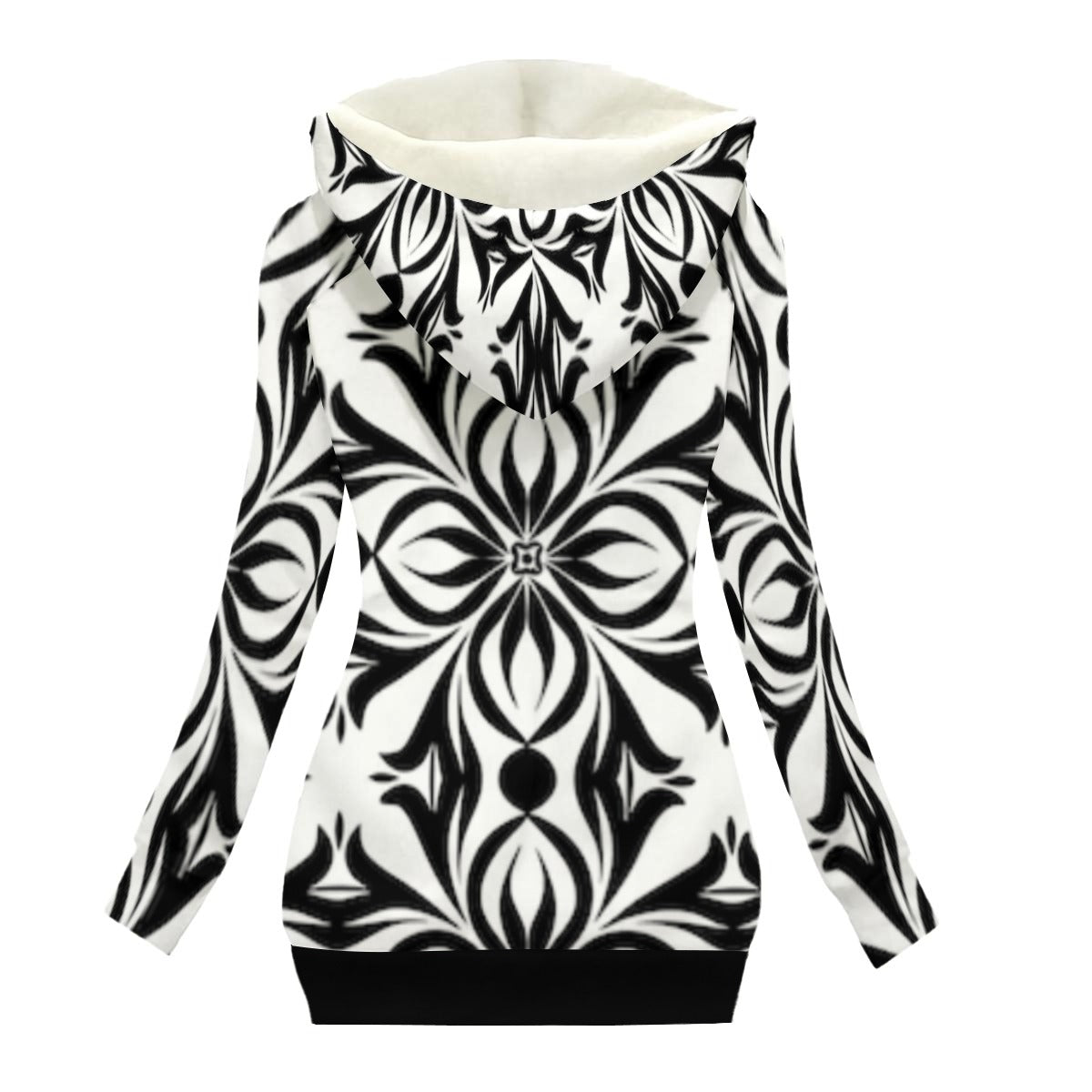 New and Exclusive Limited Edition Women's Long Jacket With Fleece Lining