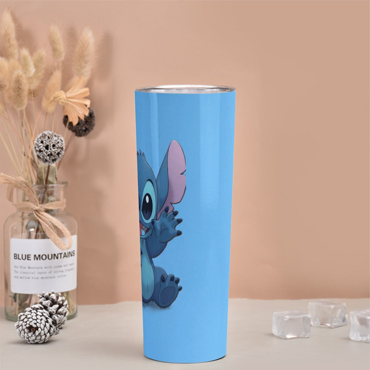 STITCH TUMBLER LIGHT BLUE