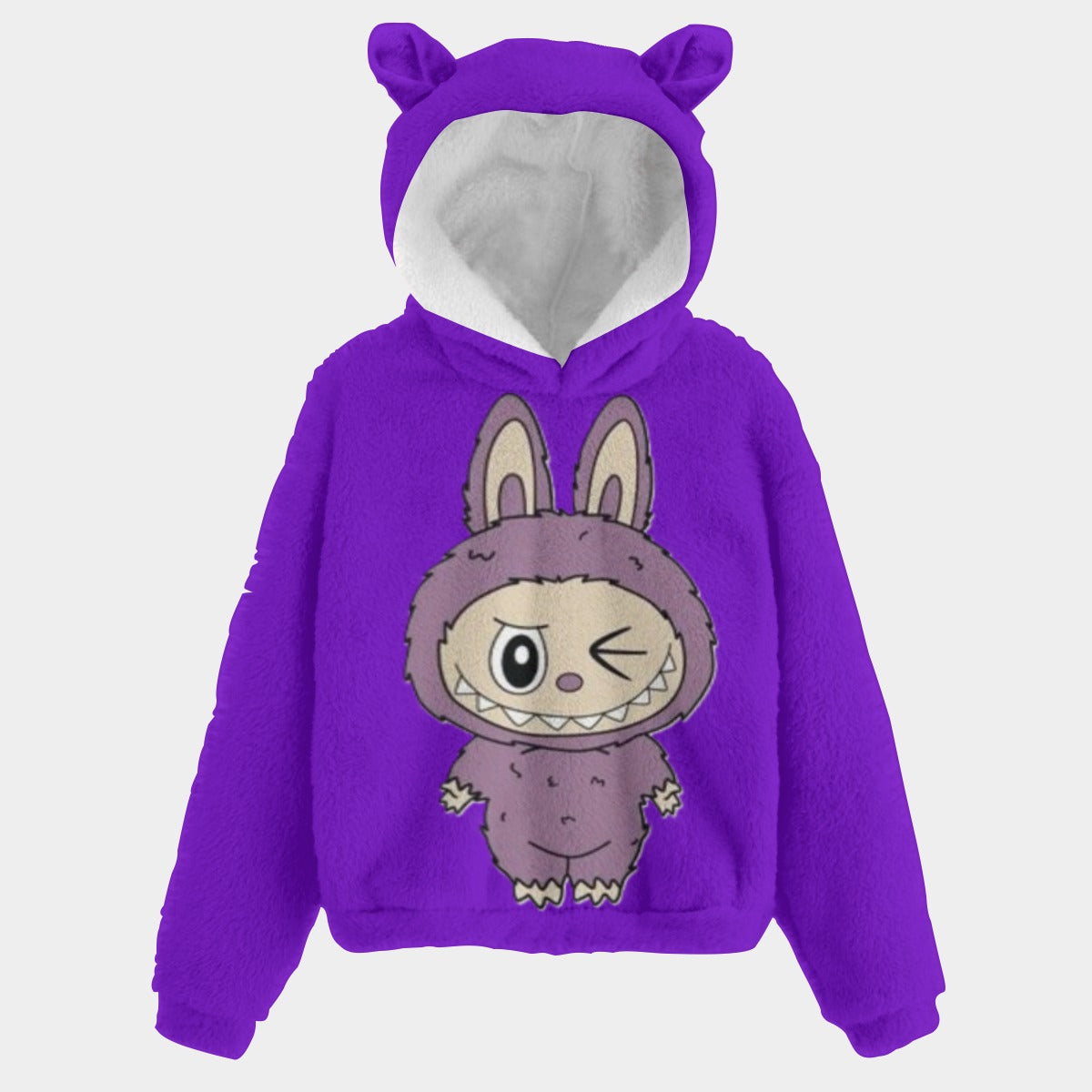 🧸Labubu SnugglePop Hoodie – Cute, Cozy & Ear-Resistible