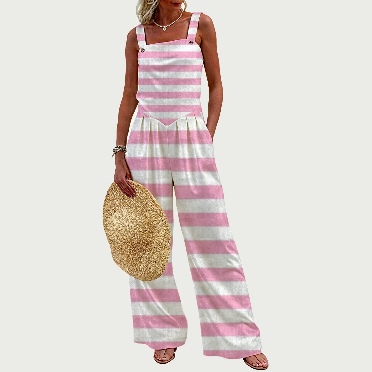 Womens One Piece -Wide Leg JumpSuit