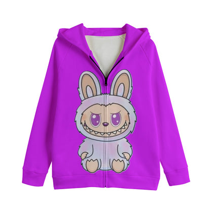 Exclusive Unisex Labubu Kid's Zip Sweatshirt Hoodie