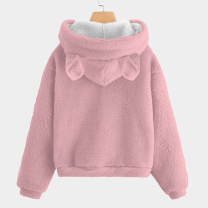 🧸Hello Kitty Labubu SnugglePop Hoodie – Cute, Cozy & Ear-Resistible