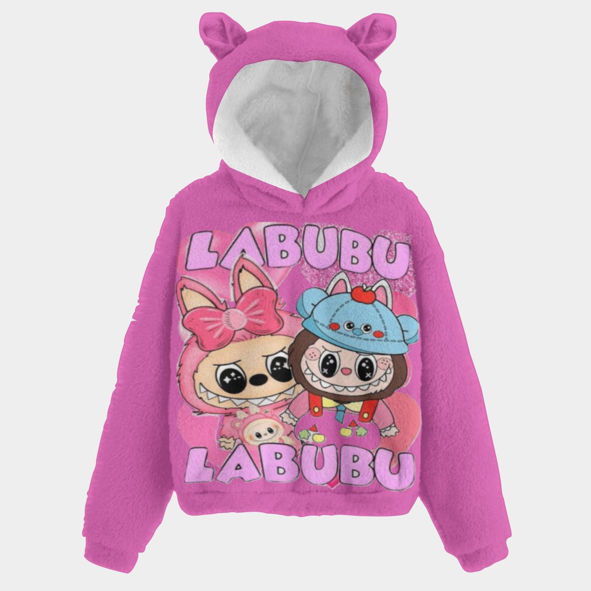 🧸Labubu SnugglePop™ Hoodie – Cute, Cozy & Ear-Resistible