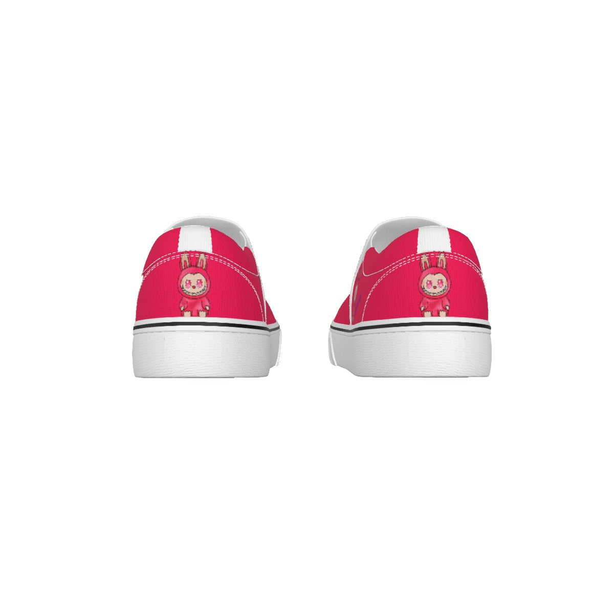 Labubu Exclusive Designs Kid's Slip On Sneakers (PINK) ONLY SOLD HERE!