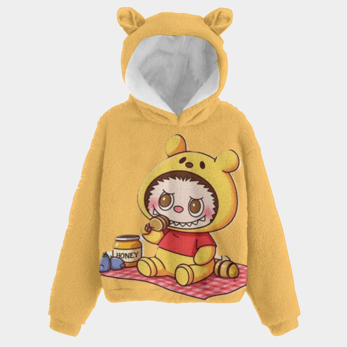 🧸Labubu SnugglePop™ Hoodie – Cute, Cozy & Ear-Resistible