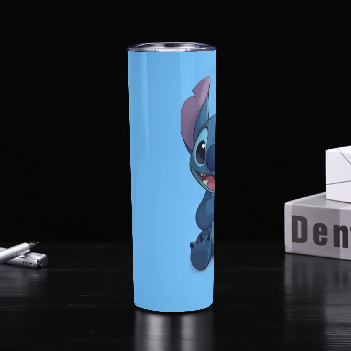 STITCH TUMBLER LIGHT BLUE