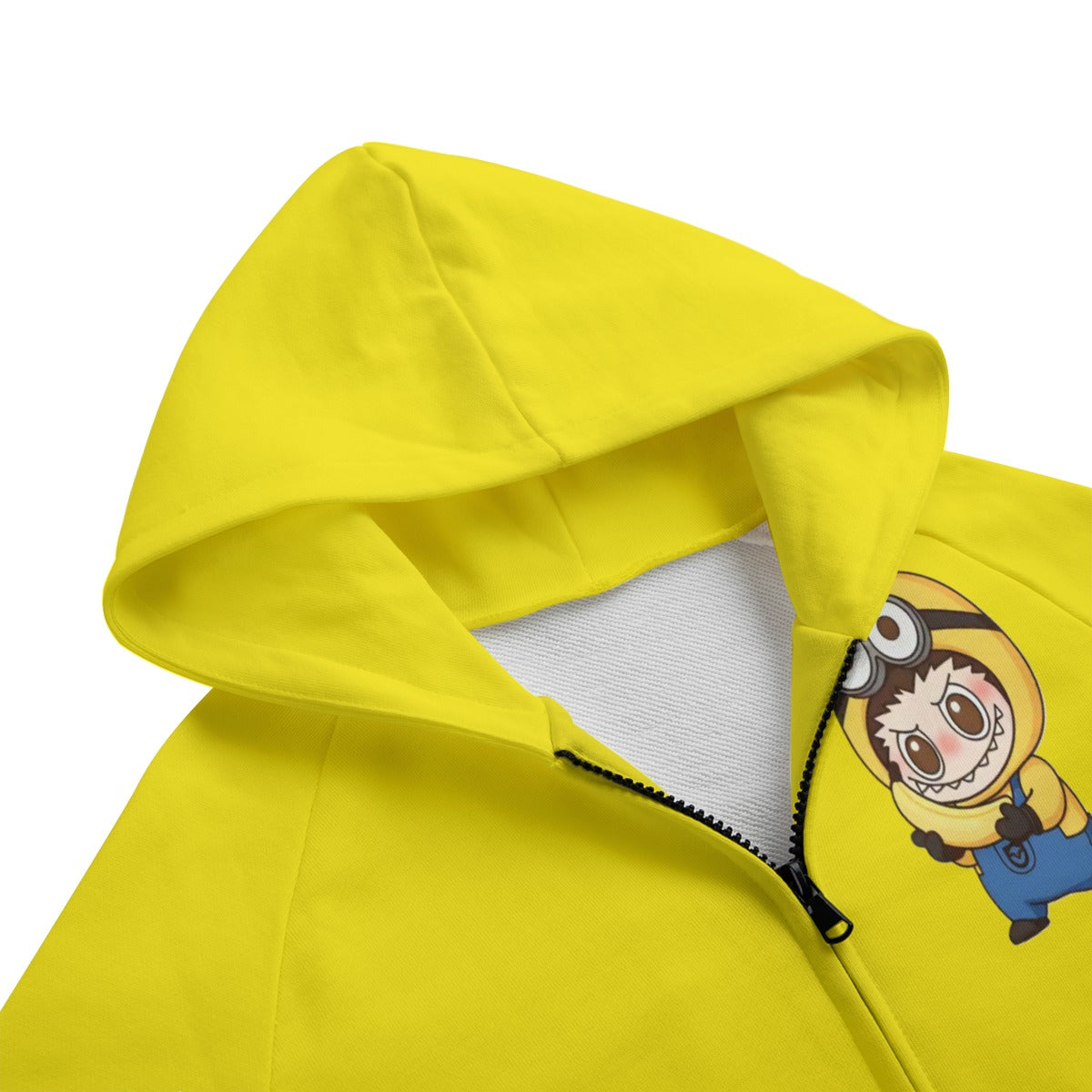 LABUBU MINION HOODED SWEATER JACKETS - KIDS SWEATER JACKET
