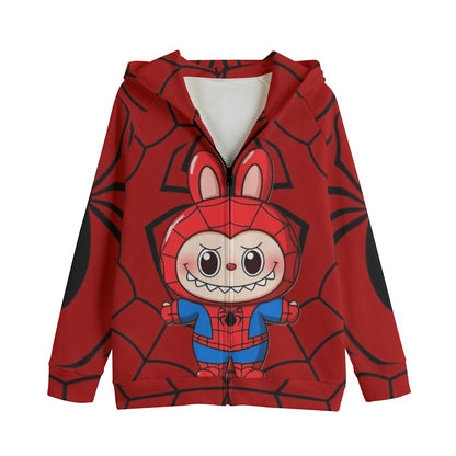 Exclusive Unisex Labubu Kid's Zip Sweatshirt Hoodie