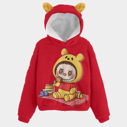 🧸Labubu SnugglePop™ Hoodie – Cute, Cozy & Ear-Resistible