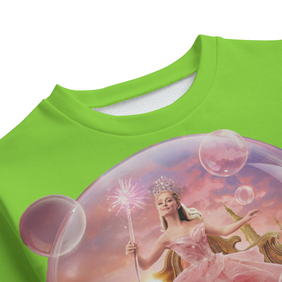 KID'S WICKED SWEATSHIRTS -“Glinda’s Bubble Magic Sweatshirt – Wickedly Cozy Cotton Comfort”