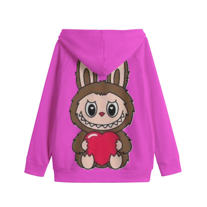 Exclusive Unisex Labubu Kid's Zip Sweatshirt Hoodie
